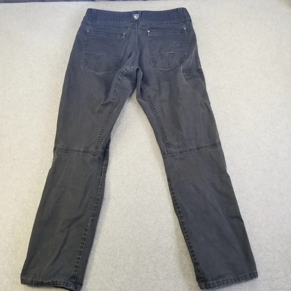 Kuhl Defyr Pants Mens 34x32 Fits 32x32 Gray Outdoor Hiking Cargo